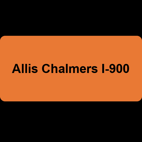 Allis Chalmers I-900